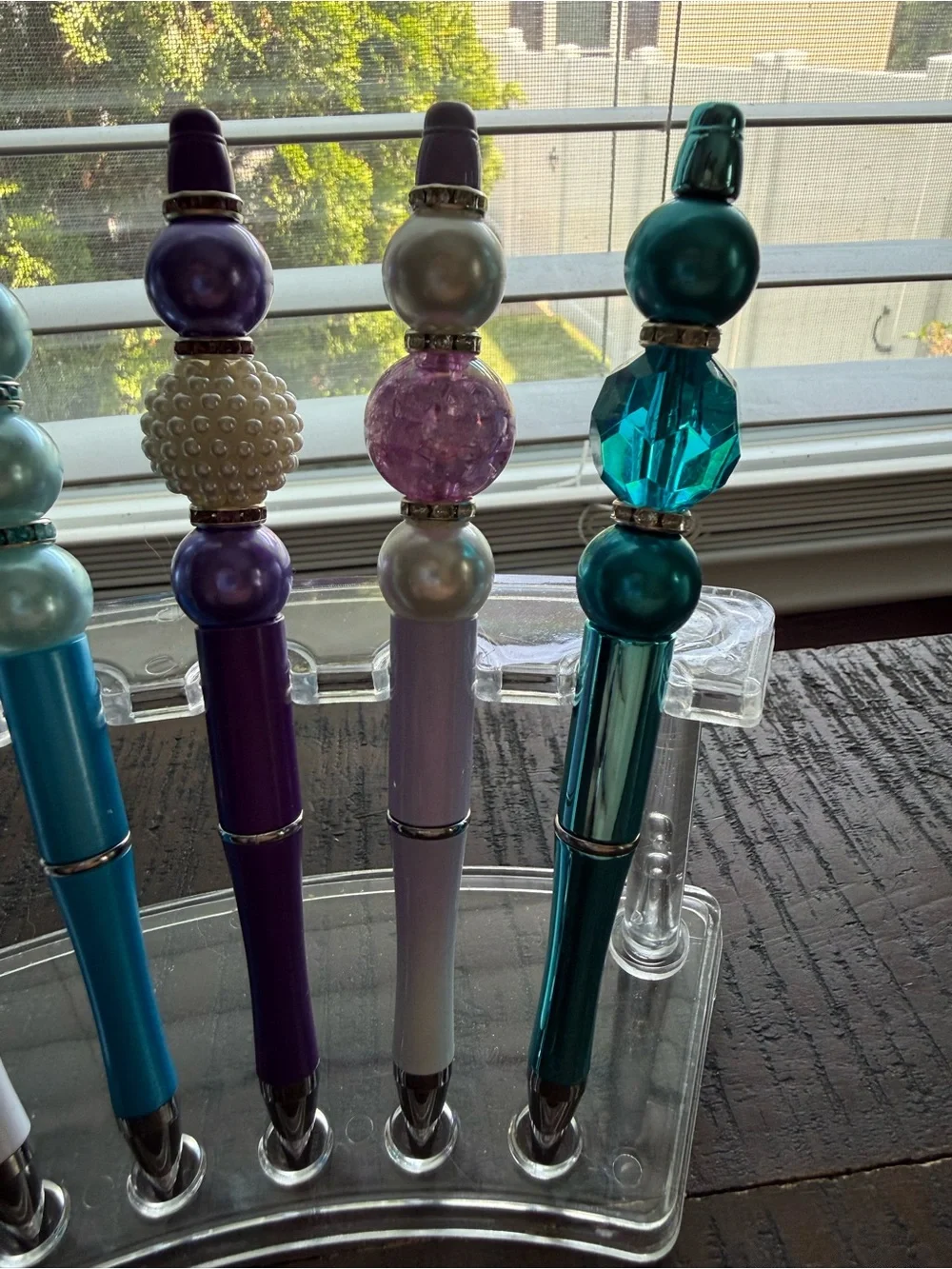 Handmade beaded pearl